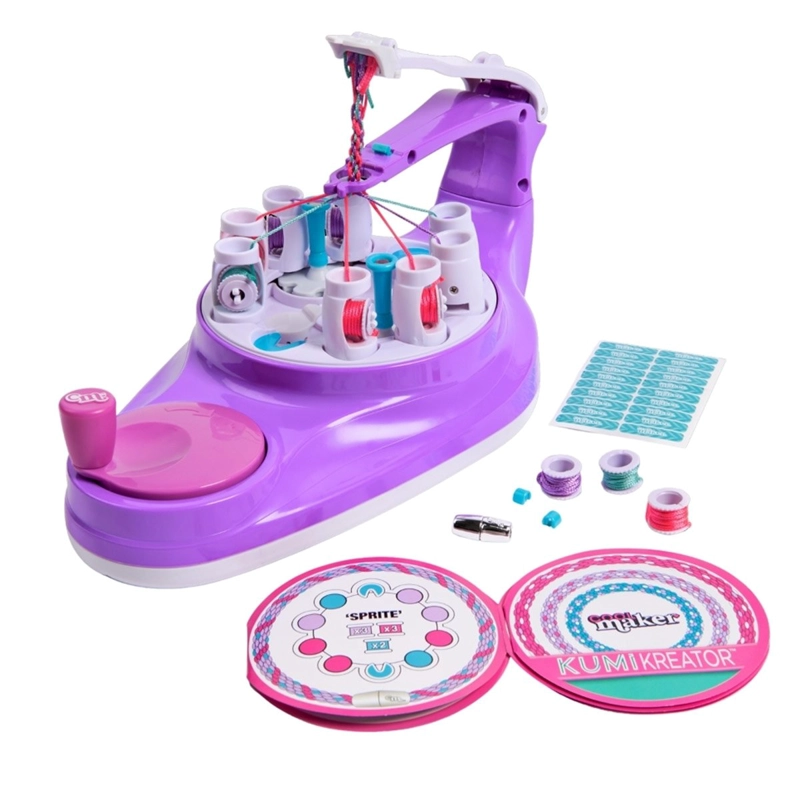 COOL MAKER KIT PARA HACER COLLARES Y BRAZALETES DE LA AMISTAD CON CUENTAS Y TRENZAS - 2