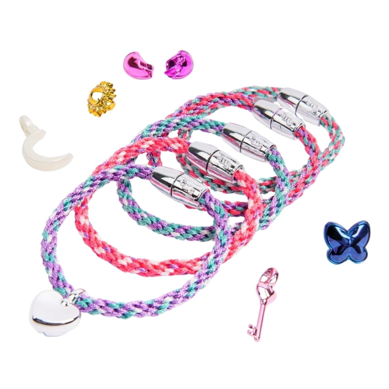 COOL MAKER KIT PARA HACER COLLARES Y BRAZALETES DE LA AMISTAD CON CUENTAS Y TRENZAS - 4