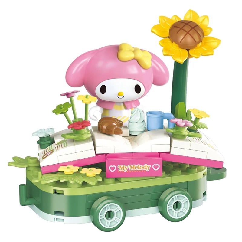 BLOQUES DE CONSTRUCCIÓN HELLO KITTY PICNIC AT FLOWER FIELDS - 1