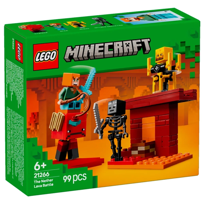 BLOQUES CONSTRUCCIÓN LEGO BATALLA THE NETHER LAVA - 1