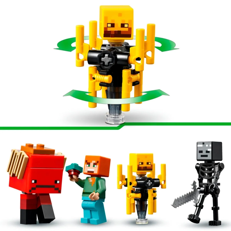 BLOQUES CONSTRUCCIÓN LEGO BATALLA THE NETHER LAVA - 2