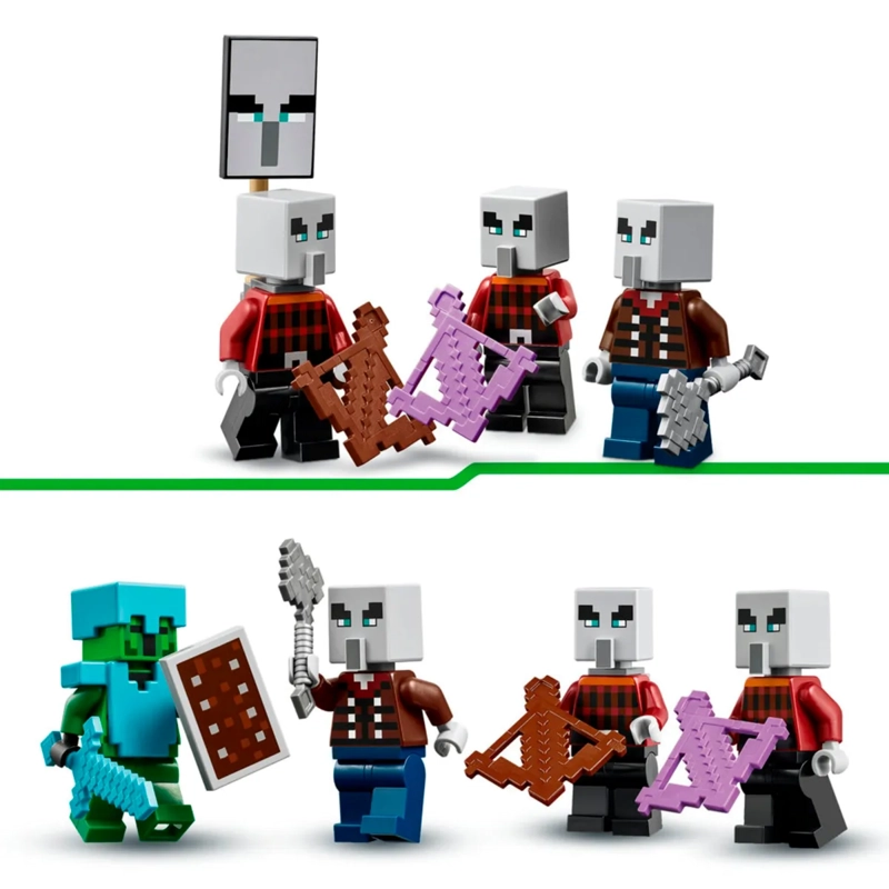 BLOQUES CONSTRUCCIÓN LEGO PATRULLA DEL DESIERTO ILLAGER 21267 - 2