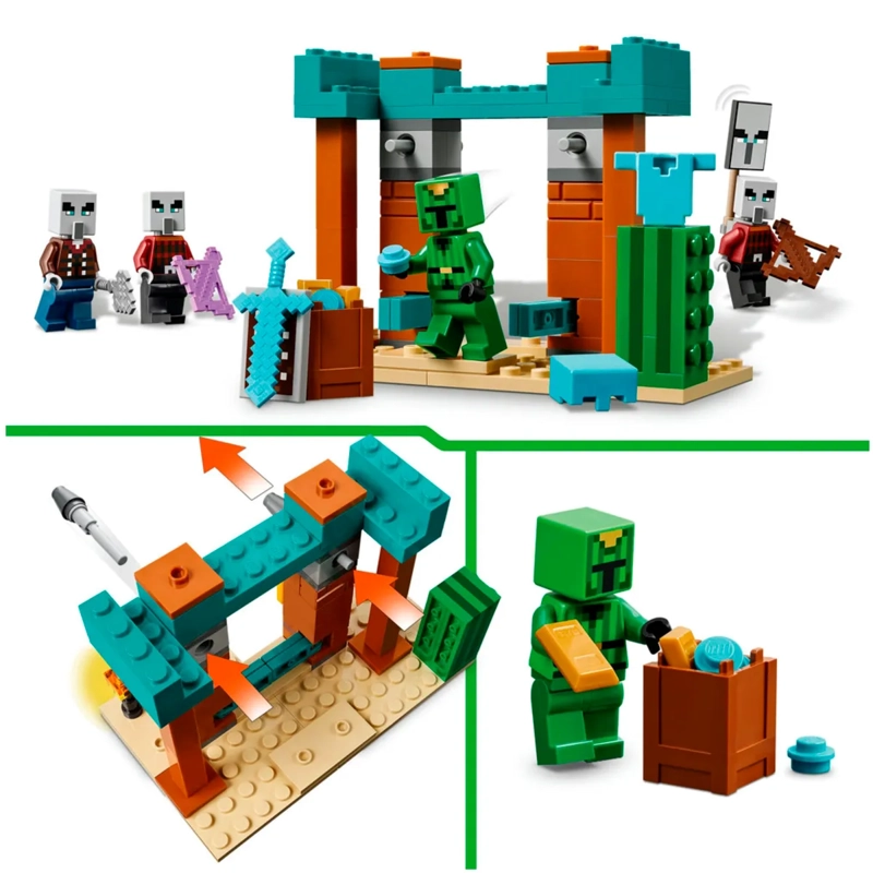 BLOQUES CONSTRUCCIÓN LEGO PATRULLA DEL DESIERTO ILLAGER 21267 - 3