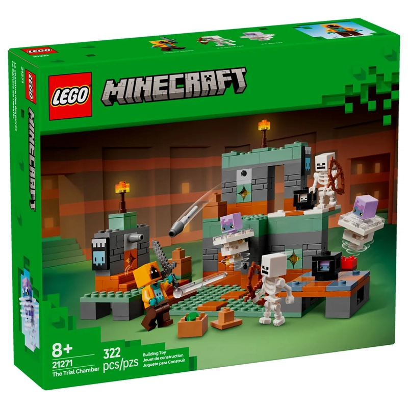BLOQUES CONSTRUCCIÓN LEGO LA CAMARA DESAFIO 21271 - 1