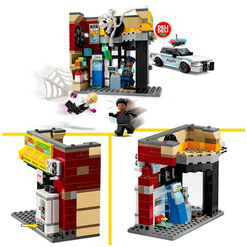 BLOQUES CONSTRUCCIÓN LEGO SPIDERVERSE MILES MORALES CONTRA EL SPOT 76311 - 2