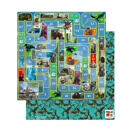 JUEGO DIDÁCTICO  TABLERO DE AVENTURAS DRAGONS - 2