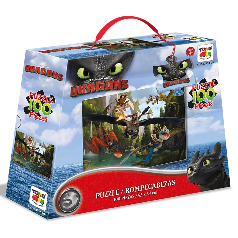 ROMPECABEZAS 100 PZ DRAGONS - 1