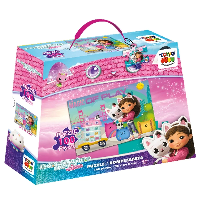 ROMPECABEZAS 100 PZ GABBY S DOLL HOUSE - 1