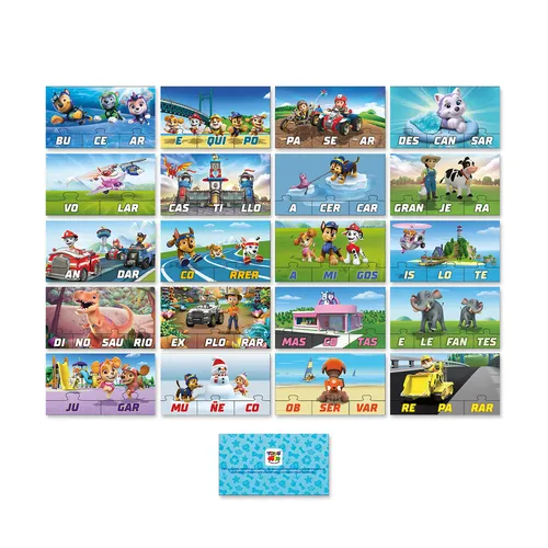 JUEGO DIDÁCTICO PAW PATROL APRENDE LAS SÍLABAS - 2