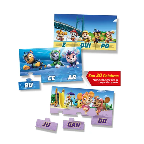 JUEGO DIDÁCTICO PAW PATROL APRENDE LAS SÍLABAS - 3