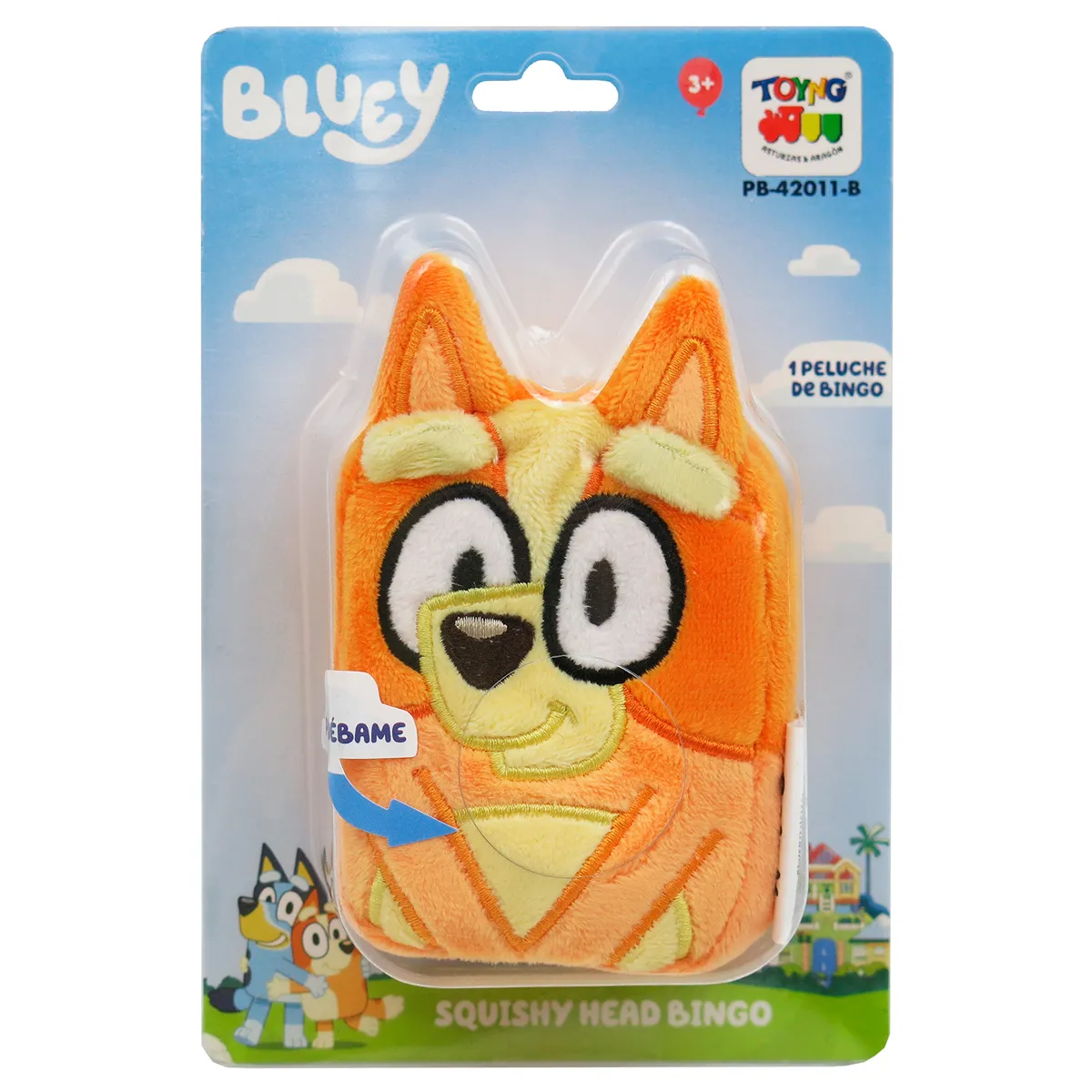 PELUCHE SQUISHY HEAD BINGO - 1