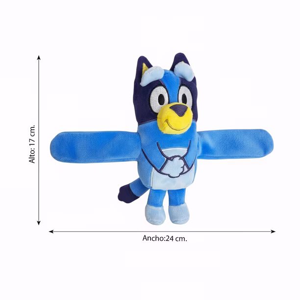 PELUCHE SLAP-BUDDY 20 CM BLUEY - 3