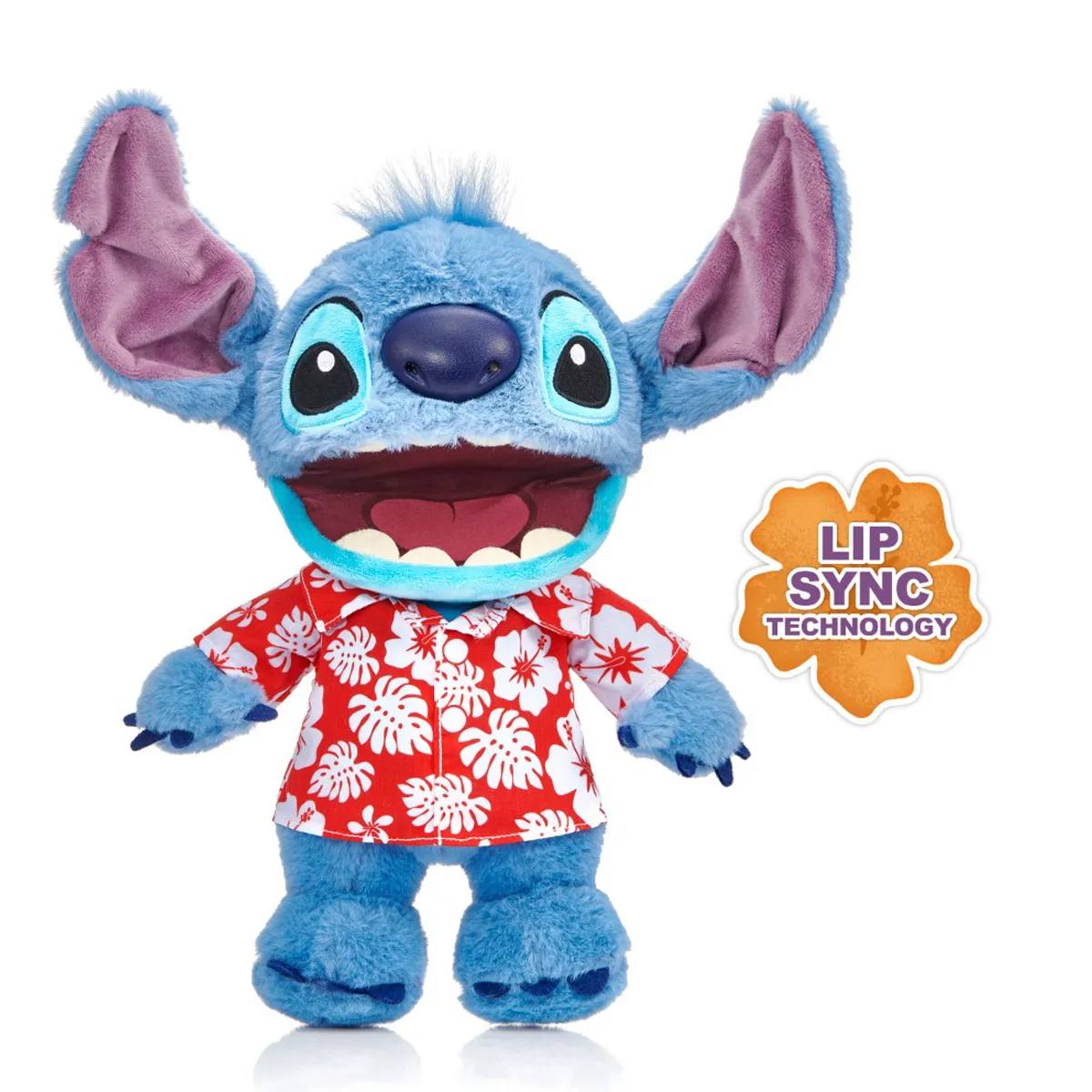 PELUCHE INTERACTIVO STITCH TRAJE HAWAIANO LA PELICULA 30 CM - 3