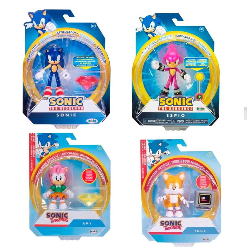 SONIC ARTICULATED FIGURES  CON ACCES SURTI T/U - 1