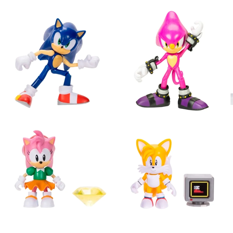 SONIC ARTICULATED FIGURES  CON ACCES SURTI T/U - 2