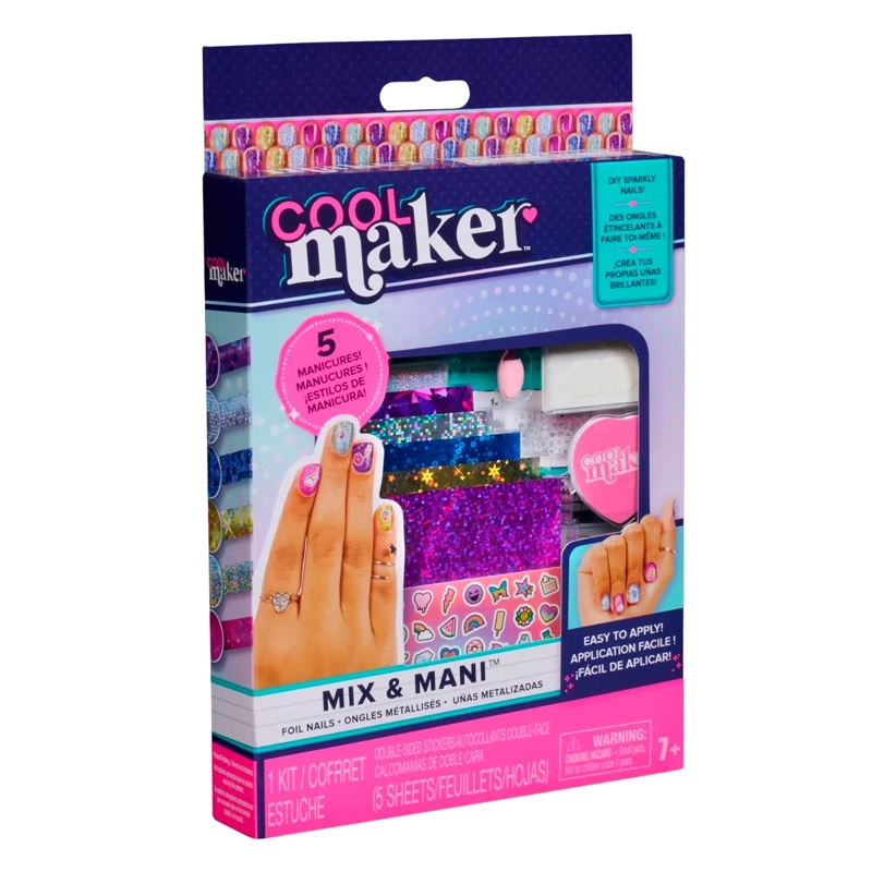 COOLMAKER GO GLAM FOIL NAILS - 5