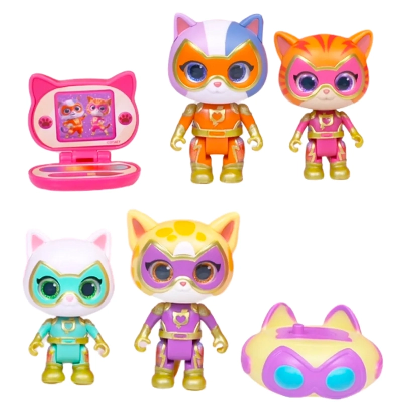 SUPERKITTIES 2 PACK FIGURES 7CM CON SURTI T/U COOL MAKER - 1