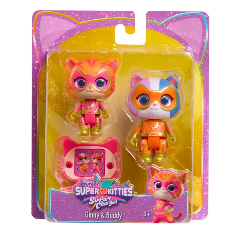SUPERKITTIES 2 PACK FIGURES 7CM CON SURTI T/U COOL MAKER - 4