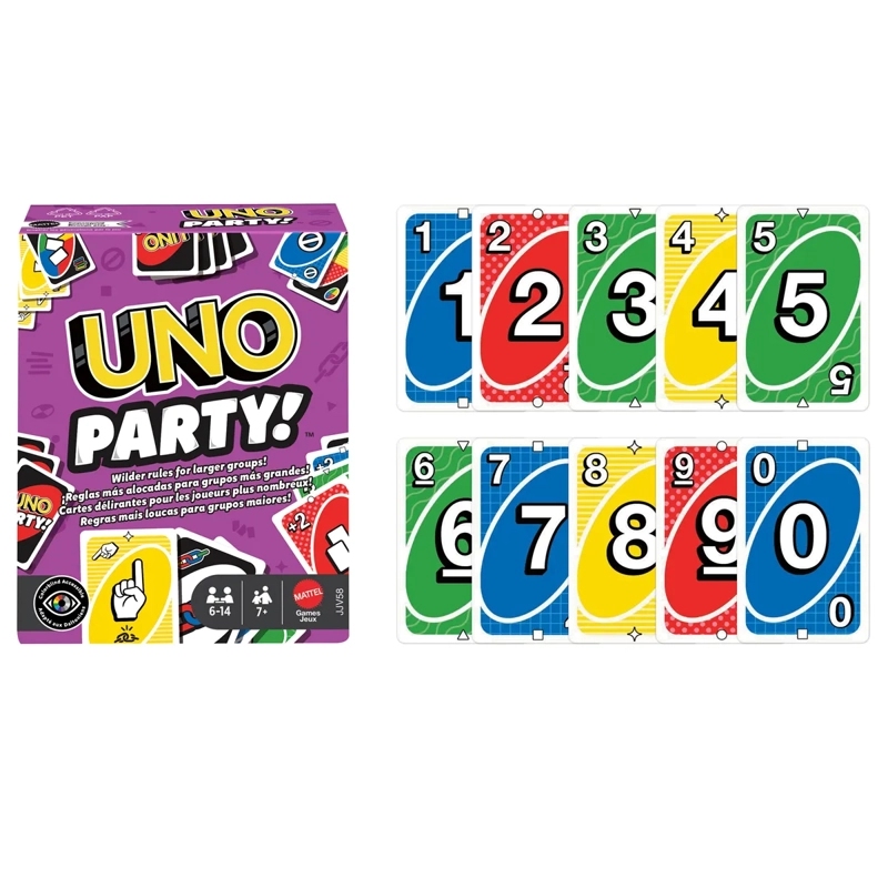 UNO JUEGO DE CARTAS PARTY RENOVADO PARA NIÑOS - 3