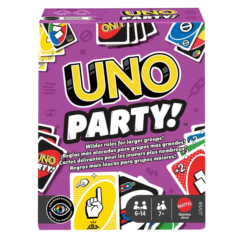 UNO JUEGO DE CARTAS PARTY RENOVADO PARA NIÑOS - 5