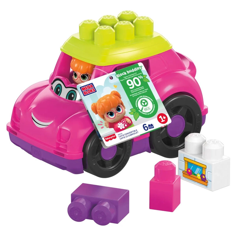 MEGA BLOKS JUGUETE DE CONSTRUCCIÓN PEQUEÑO VEHÍCULO SORPRESA - 3