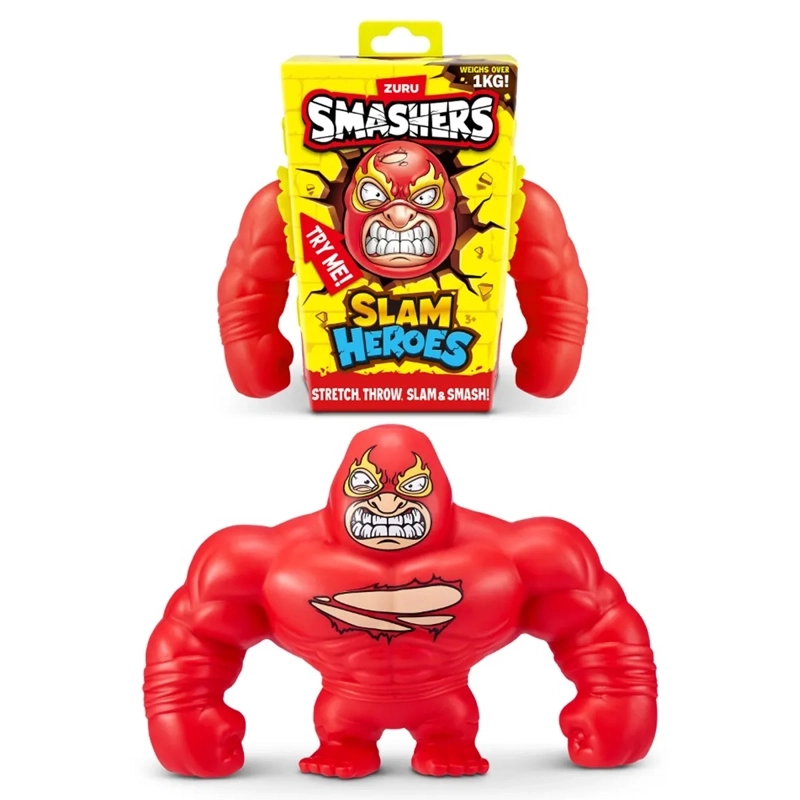 FIGURA DE ACCIÓN SMASHERS GORILA ESTIRABLE Y APLASTABLE - MODELO ALEATORIO  - 1