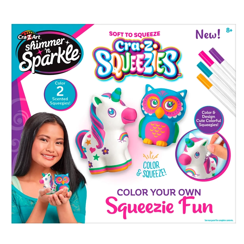 SHIMMER SPARKLE SQUEEZIE FUN - SMALL BOX CRA Z ART - 1