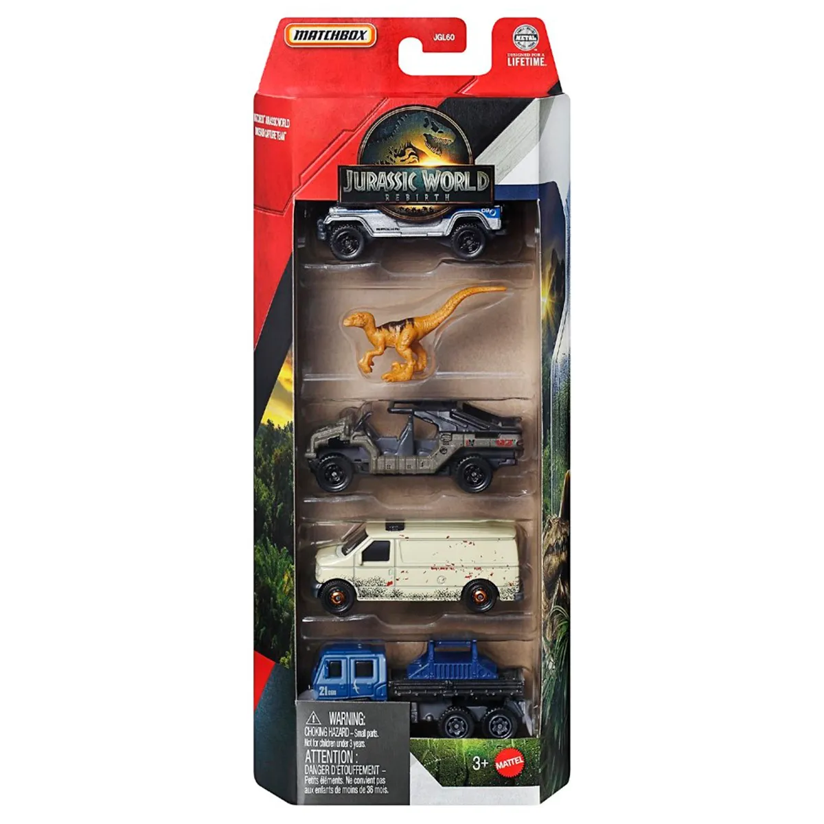 MATCHBOX JW PACK DE 5 JGL60 - 1