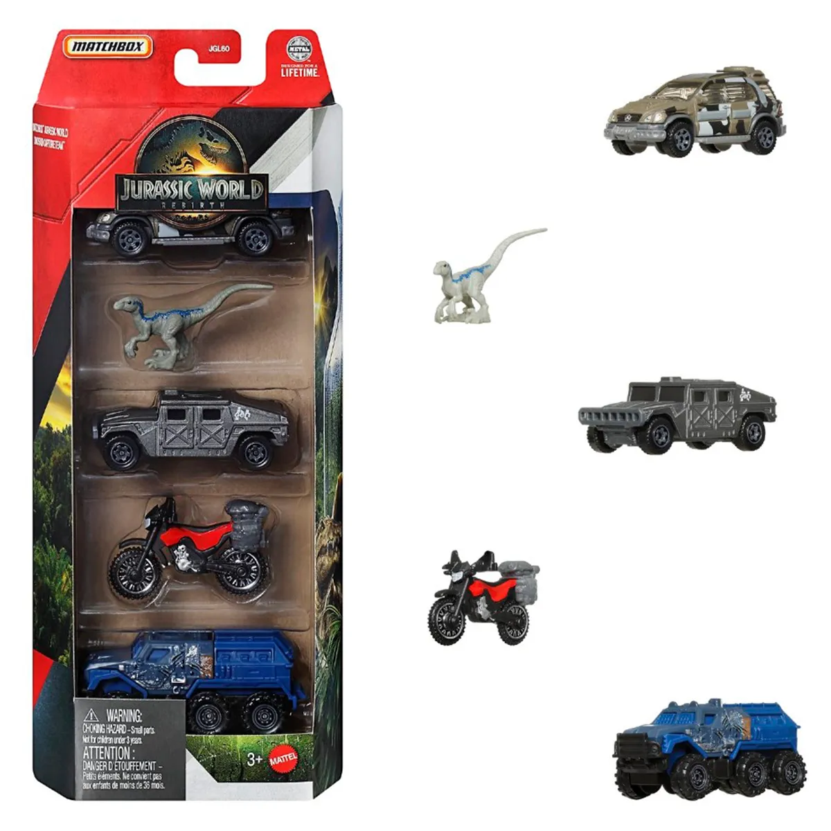 MATCHBOX JW PACK DE 5 JGL60 - 2