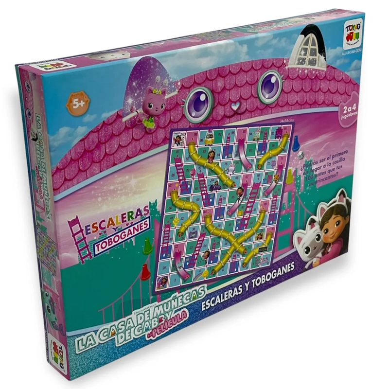 ESCALERA Y TOBOGANES GABBYS DOLLHOUSE - 1