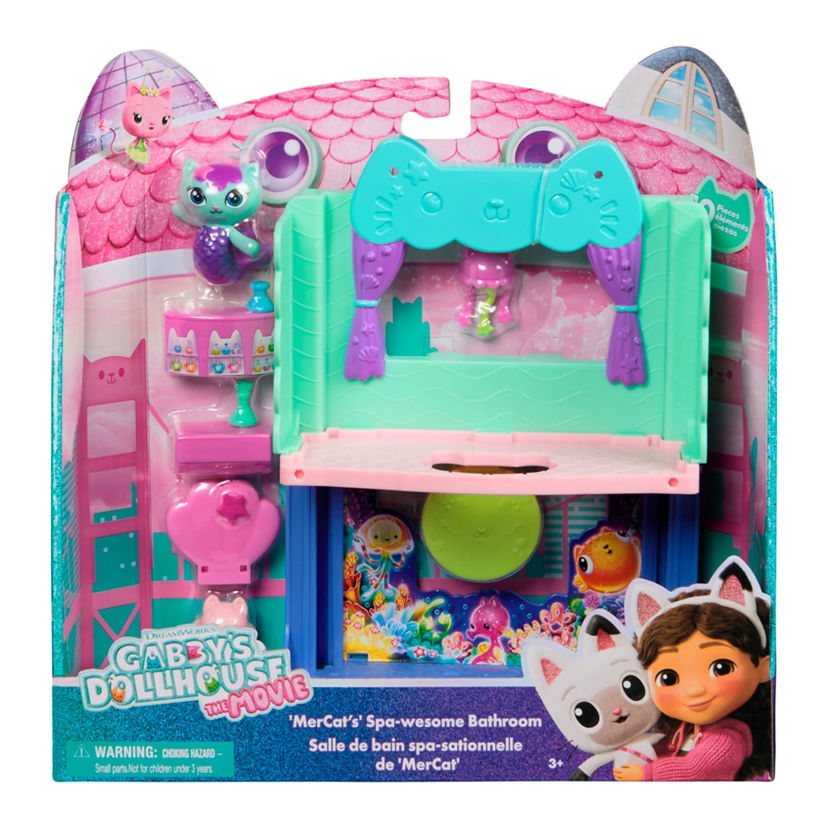 SET DE JUEGO CUARTO DE LUJO GABBYS DOLLHOUSE PELÍCULA SURTIDO - 1