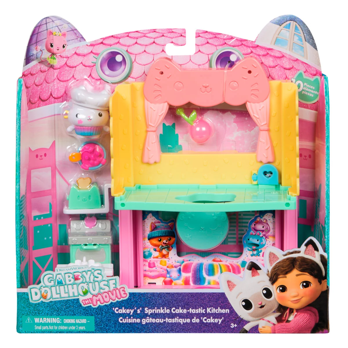 SET DE JUEGO CUARTO DE LUJO GABBYS DOLLHOUSE PELÍCULA SURTIDO - 2