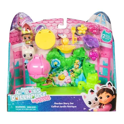 MUÑECA GABBYS DOLLHOUSE SET DE JUEGO JARDIN - 1