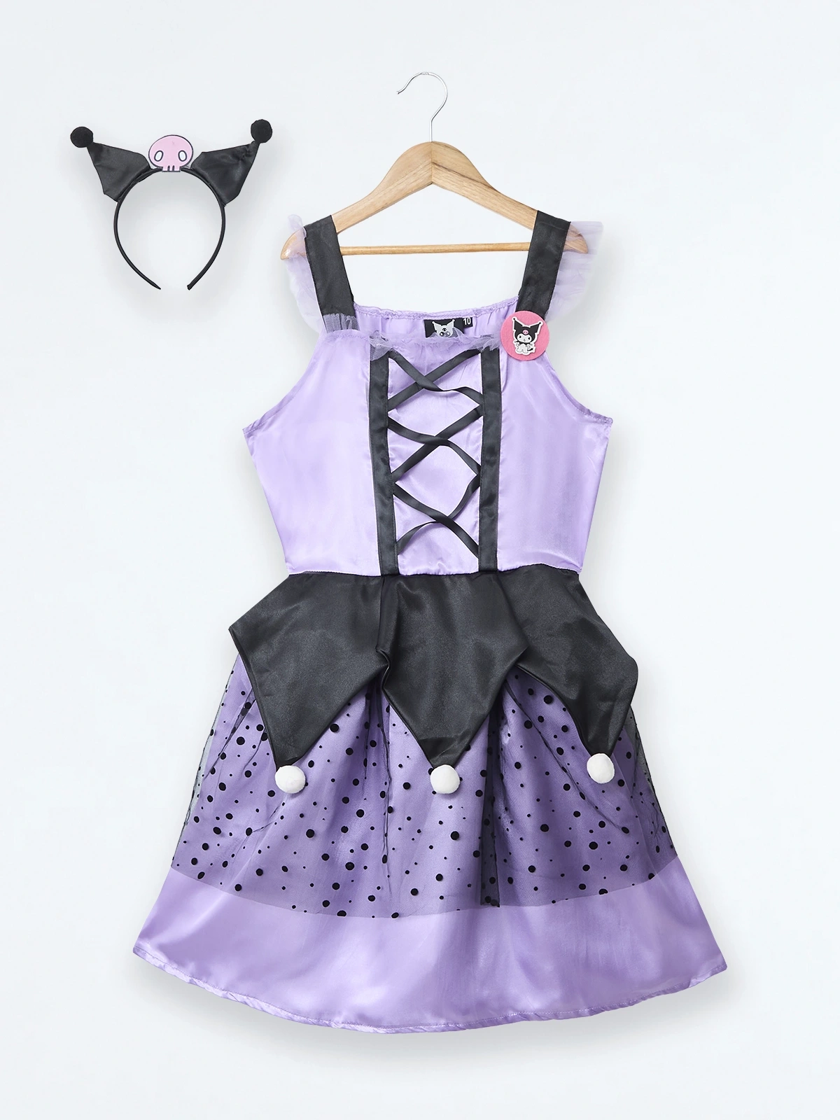 DISFRAZ  KUROMI PARA NIÑA - 1