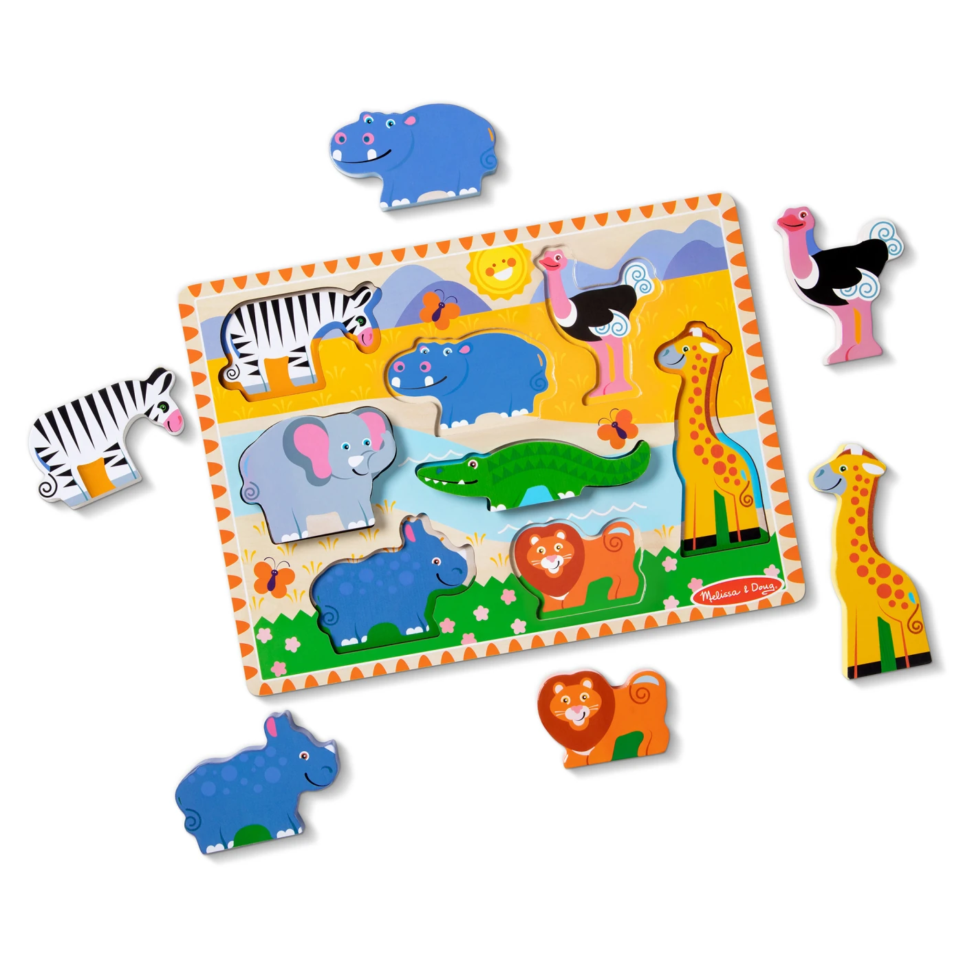 PUZZLES ENSAMBLABLES DE PIEZAS GRUESAS MELISSA AND DOUG - 2