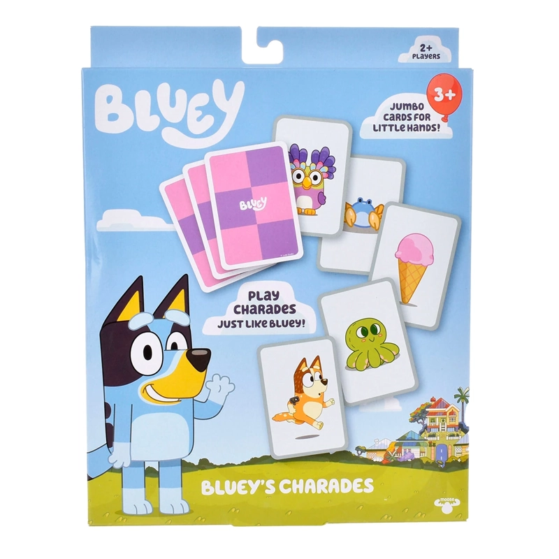 JUEGO DE CARTAS ADIVINANZAS BLUEY - 2