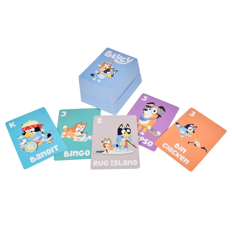JUEGOS DE CARTAS 5 EN 1 BLUEY - 1