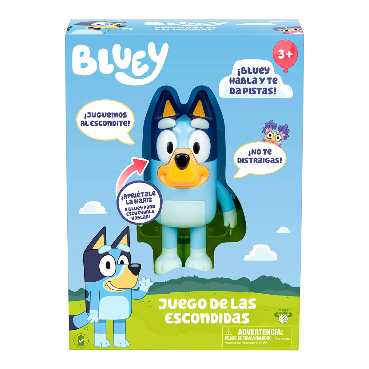 FIGURA DE ACCIÓN BLUEY ESCONDE Y ENCUENTRA ELECTRONICA DE 15CM - 4