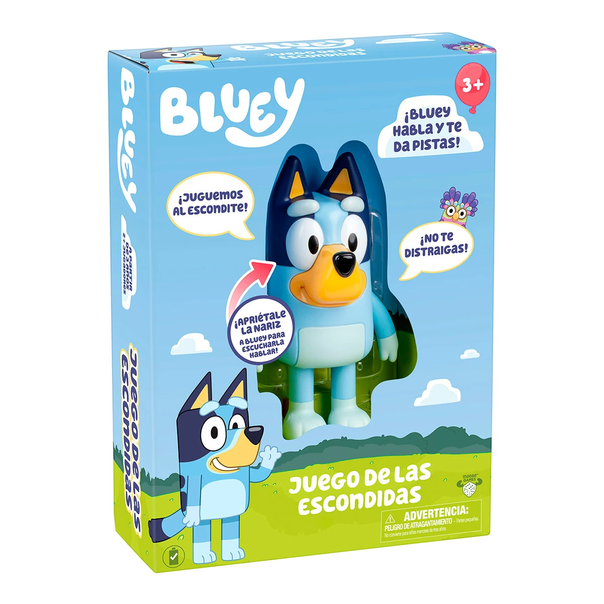 FIGURA DE ACCIÓN BLUEY ESCONDE Y ENCUENTRA ELECTRONICA DE 15CM - 5