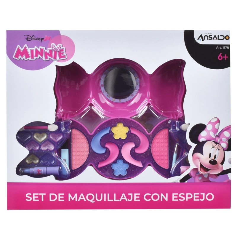 SET MINNIE COSMETICOS MOÑO EN CAJA - 1