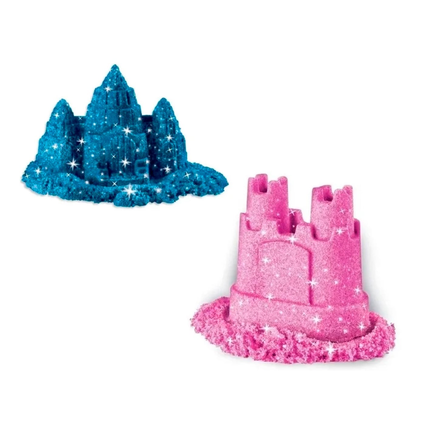 ARENA MÁGICA KINETIC SAND PACK 3 MINI CASTILLOS CON 120 GRAMOS - 1