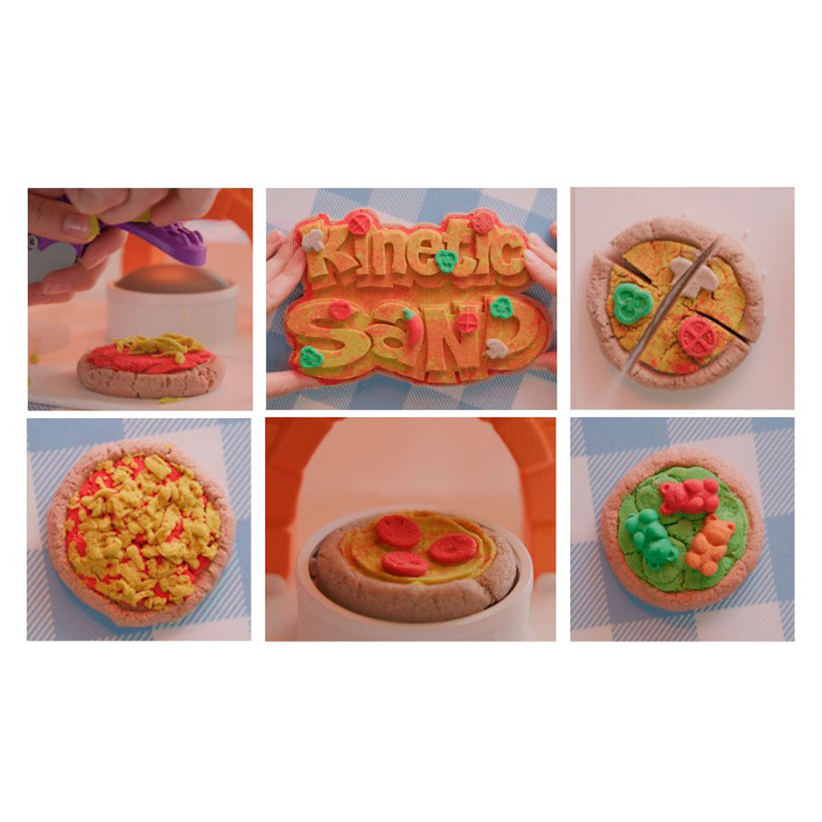 ARENA MÁGICA KINETIC SAND PACK ARMA TU PIZZA - 1