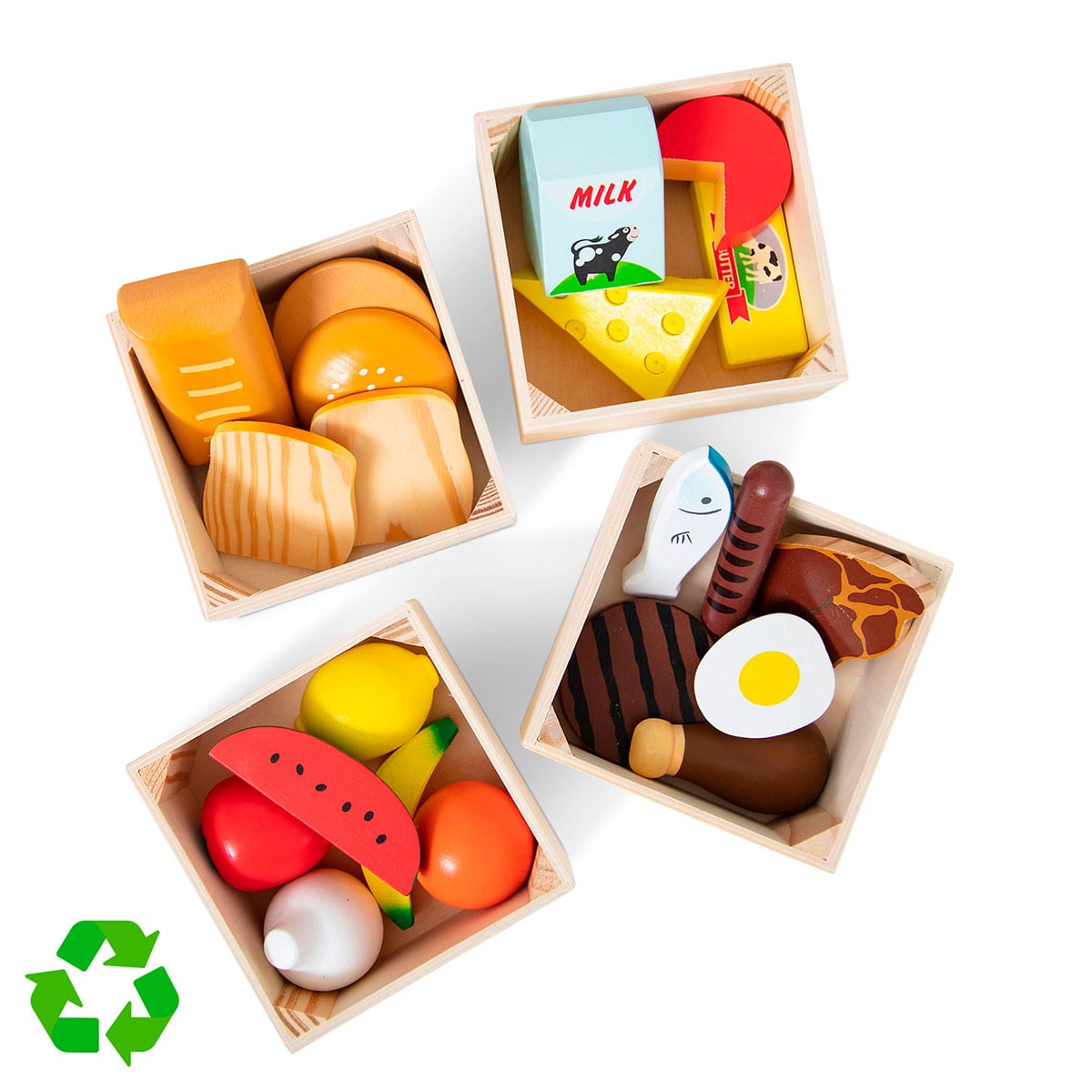SET DE ALIMENTOS DE MADERA MELISSA & DOUG - 2