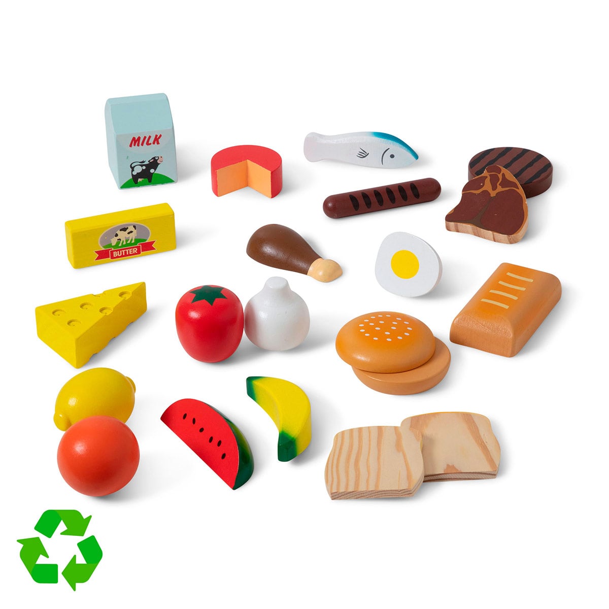SET DE ALIMENTOS DE MADERA MELISSA & DOUG - 3