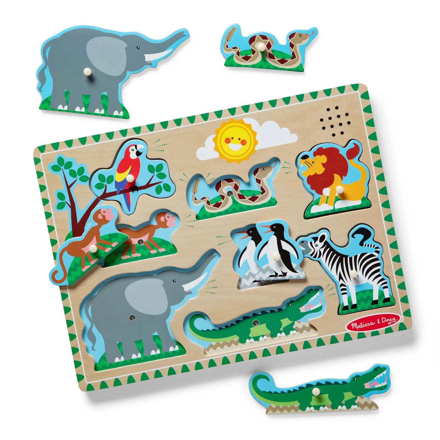 PUZZLES ENSAMBLABLES CON SONIDO MELISSA AND DOUG - 2