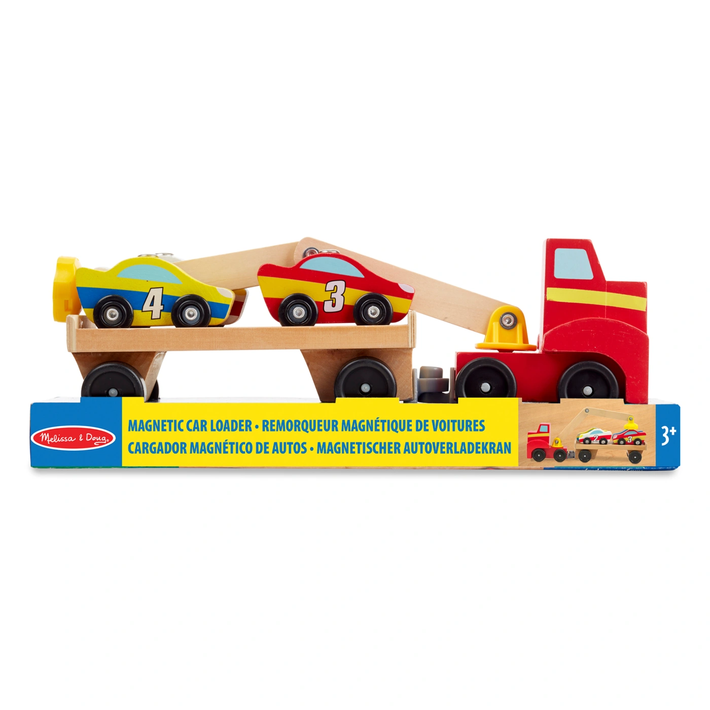 CAMION TRANSPORTADOR DE AUTOS MAGNETICO MELISSA AND DOUG - 3
