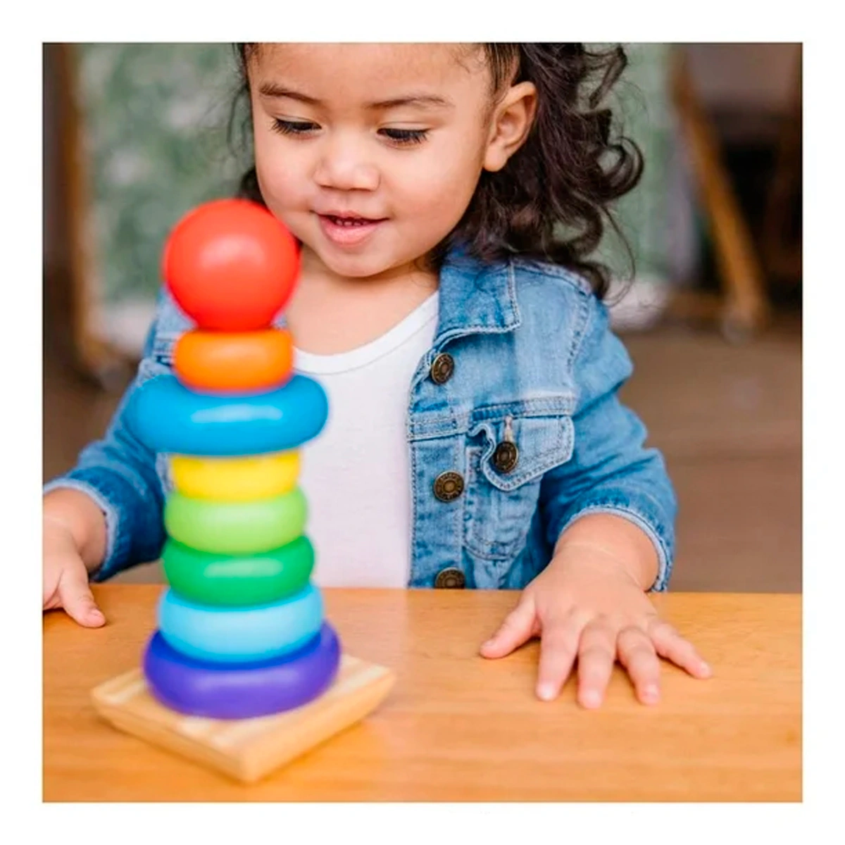 APILADOR ARCOIRIS DE MADERA MELISSA AND DOUG - 1