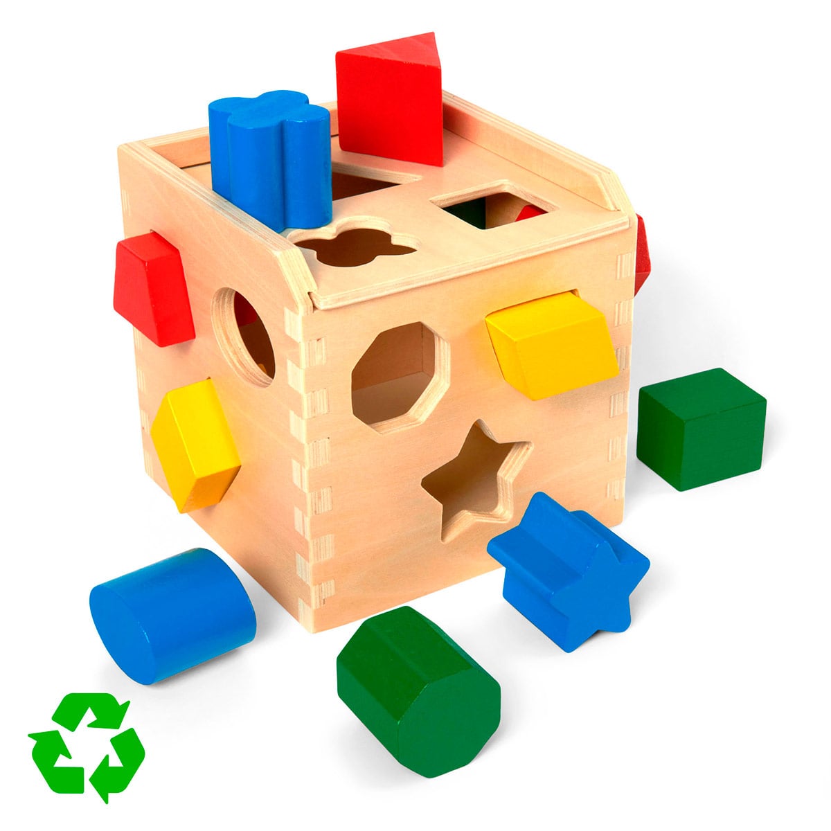 CUBO DE ENCAJE DE MADERA MELISSA & DOUG - 1