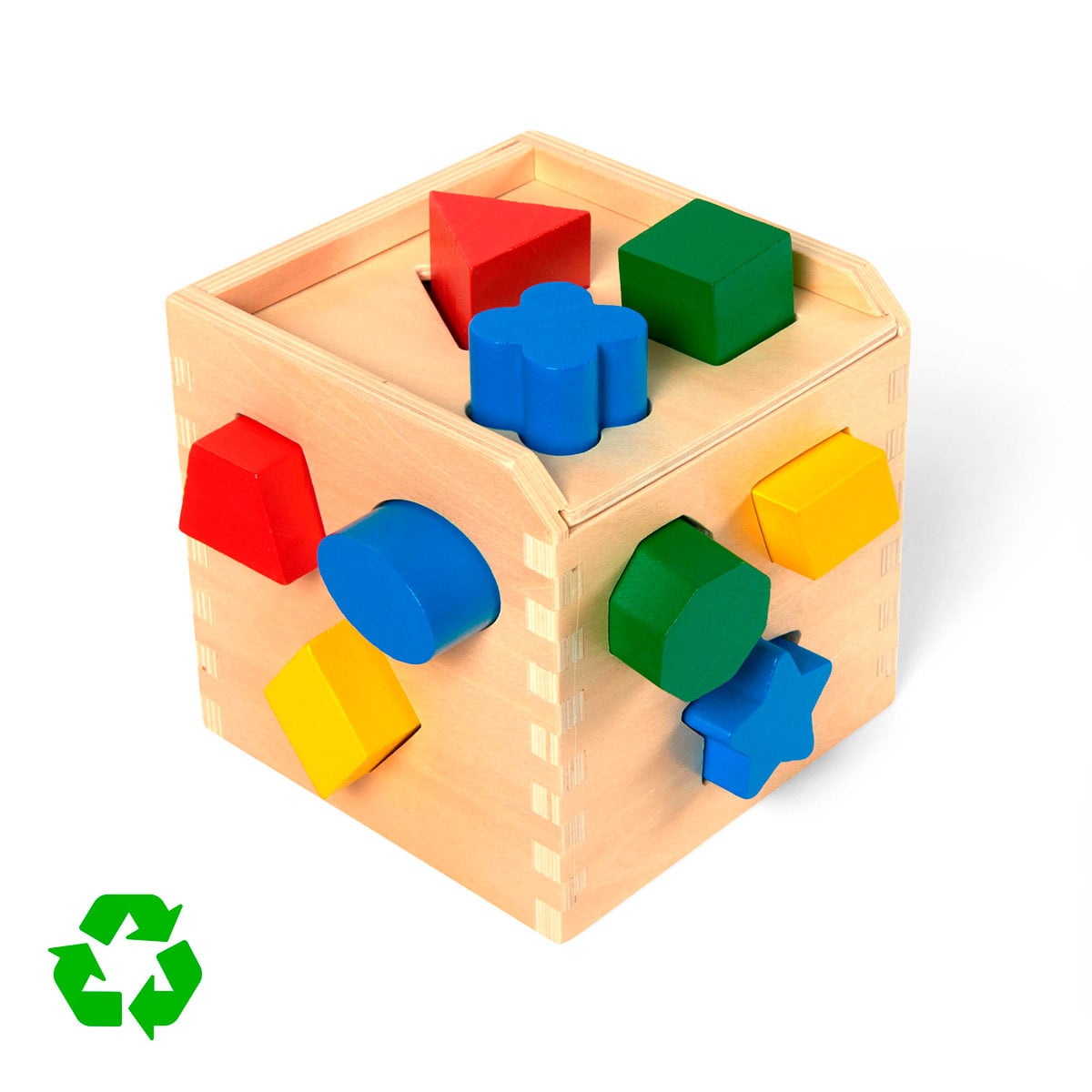 CUBO DE ENCAJE DE MADERA MELISSA & DOUG - 3