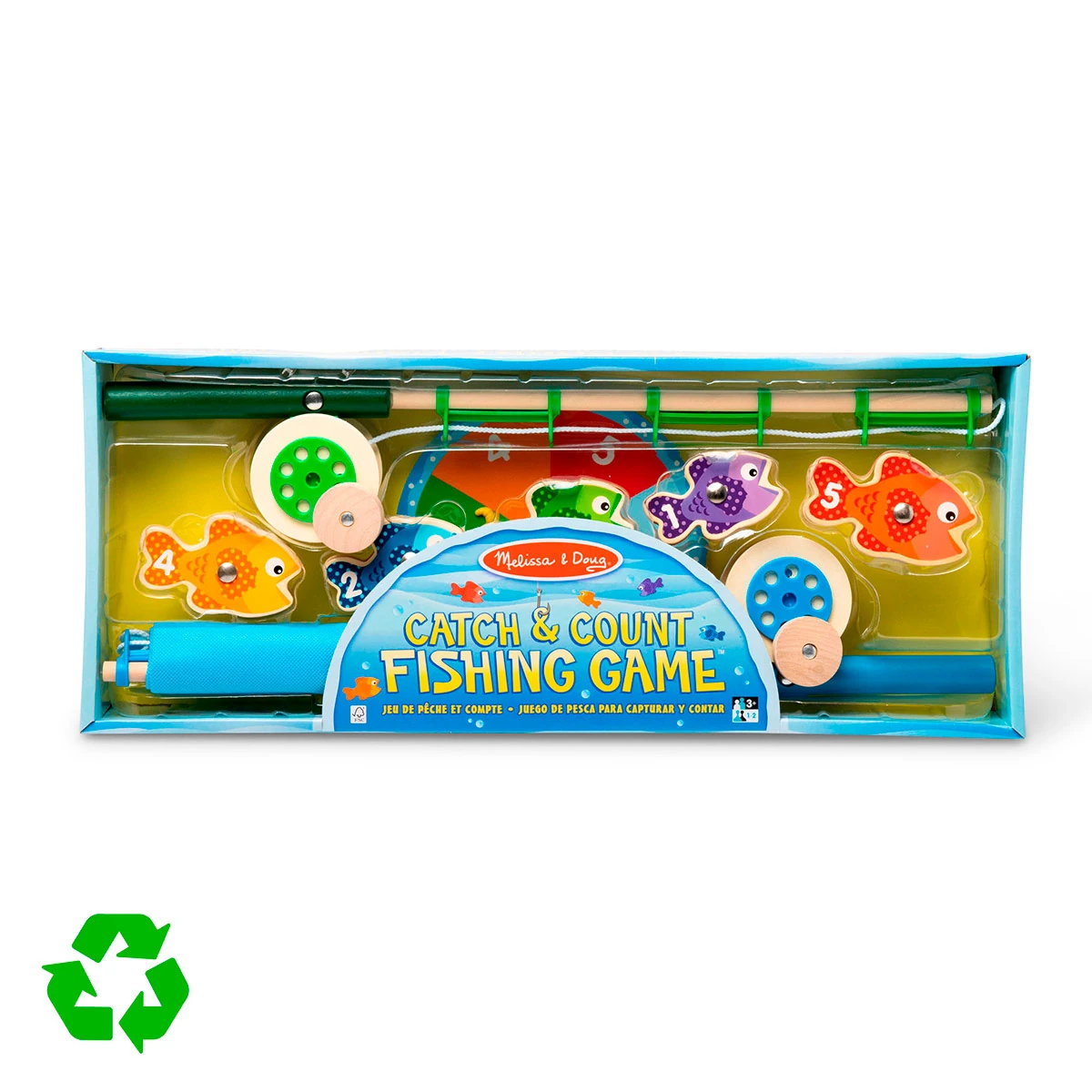JUEGO DE PESCA DE MADERA  MELISSA & DOUG - 2
